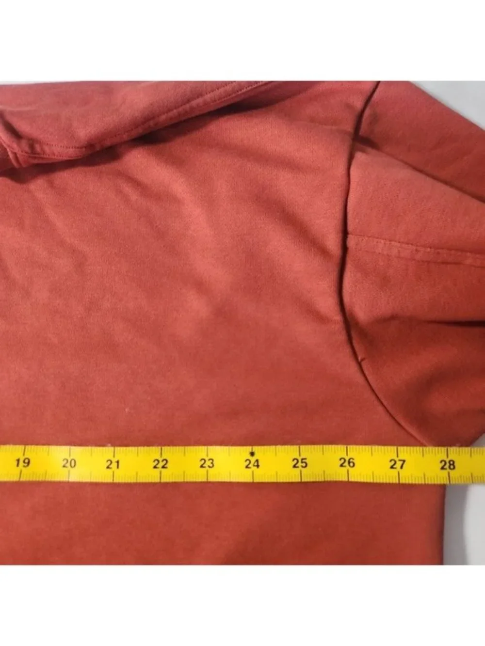 Nike Womens XL Burnt‎ Orange Crewneck Sweatshirt Leopard Print Swoosh Logo